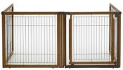 4-Panel Convertible Elite Pet Gate / Versatile & Stylish Pet Barrier