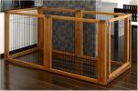 6-Panel Convertible Elite Pet Gate – Autumn Matte | Versatile & Stylish Pet Barrier
