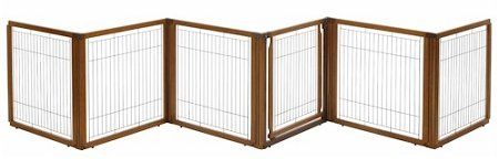 6-Panel Convertible Elite Pet Gate – Autumn Matte | Versatile & Stylish Pet Barrier