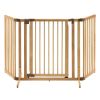 Richell Wooden Premium Plus Pet Gate | Stylish & Adjustable Pet Barrier