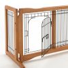 Pet Sitter Freestanding Pet Gate Plus  – Stylish & Secure Pet Containment