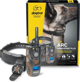 Dogtra ARC HANDSFREE Plus Boost and Lock Remote Dog Training E-Collar with Advanced Features