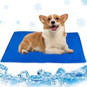 Dog Cooling Bed – Pressure-Activated Gel Mat for Dogs and Cats, 50x90 cm, No Water or Refrigeration Needed