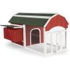 Prevue Pet Products 465 Barn Chicken Coop | Cozy & Secure Backyard Hen House