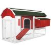 Prevue Pet Products 467 Large Barn Chicken Coop | Spacious & Secure Hen Haven