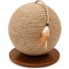 Prevue Pet Products Kitty Power Paws Sphere Scratching Post / Unique & Engaging Cat Scratcher