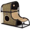 Prevue Pet Products Catville Loft – Leopard Print | Stylish & Multi-Level Cat Playground