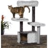 Prevue Pet Products Kitty Power Paws Frosty Lounge | Cozy & Stylish Cat Lounger