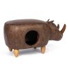 Prevue Pet Products Rhinoceros Ottoman | Stylish & Functional Pet Hideaway