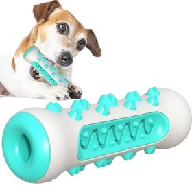 ChompClean+ Dog Toothbrush Toy – Upgraded Blue Dental Chew for Puppies & Small Dogs