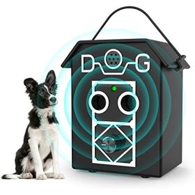 BarkBlock™ Ultrasonic Anti-Barking Device – 55Ft Range Indoor & Outdoor Dog Bark Control