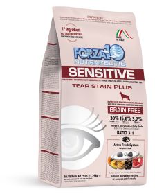TearClear™ Sensitive Dog Food – 25 lb Grain-Free Tear Stain & Eye Health Recipe