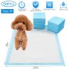 50-Pack Dog Training Pads / Absorbent Puppy & Cat Pee Mats (24" x 18")