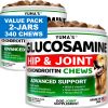 2-Pack Glucosamine & Chondroitin for Dogs | Joint Pain Relief & Mobility Support
