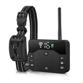 PawGuard™ 2-in-1 Wireless Dog Fence & Training Collar – Waterproof Electric Containment System