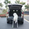 Foldable Aluminum Dog Car Ramp | Non-Slip Pet Ladder with PVC Handle