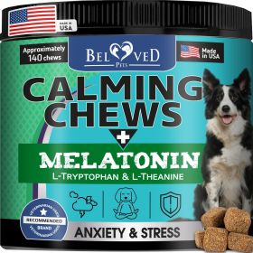 ZenPaws™ Hemp Calming Chews for Dogs – Anxiety & Stress Relief with Melatonin