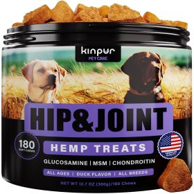 Glucosamine Joint Support Chews | Hip & Mobility Boost with Chondroitin, MSM & Hemp Oil