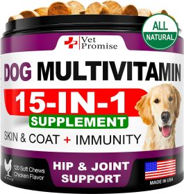 Dog Multivitamin Chews / Joint, Immune & Overall Health Support