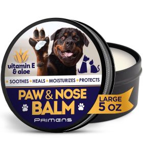 Natural Dog Paw Balm | Protective Paw Wax & Moisturizer for Dry, Cracked Paws & Nose