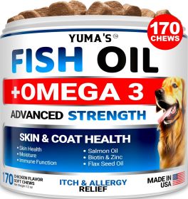 Omega-3 Fish Oil Chews for Dogs | Skin, Coat & Allergy Support