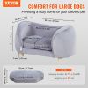 VEVOR Pet Sofa – Stylish Dog & Cat Couch for Small Pets (Up to 66 lbs)