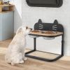 Elevated Pet Feeder with Bowls