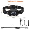 SafeZone™ Wireless GPS Dog Fence – Adjustable Outdoor Containment System with Waterproof Rechargeable Collar