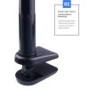 Hands-Free 360° Rotating Hair Dryer Holder | Adjustable Gooseneck Stand for Pet Grooming