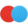LickiPal™ 2-Pack Dog Lick Pads – Suction Slow Feeder Mats for Bath Time & Grooming