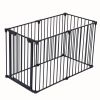 150" Adjustable Extra-Wide Safety Gate | 6-Panel Freestanding Metal Play Yard