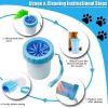 Mud-e-Mutt™ Paw Cleaner – Portable Dog Paw Washer for Quick, Mess-Free Cleaning