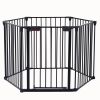 150" Adjustable Extra-Wide Safety Gate | 6-Panel Freestanding Metal Play Yard
