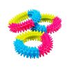 TriBite™ Prickly Rubber Ring Dog Toy – Durable, Bite-Resistant Chew Toy for Dogs