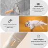 Pet Hair Remover Brush / Wooden Handle Fur Removal for Clothes & Blankets
