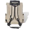 PawPorter™ Foldable Pet Trolley – Rolling Travel Carrier in Beige