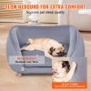 VEVOR Pet Sofa – Stylish Dog & Cat Couch for Small Pets (Up to 66 lbs)