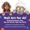 Dog Nail Polish Pens | Quick-Dry, 15-Color Set for Dogs & Cats