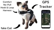 PawSecure™ Mini GPS Tracker – Waterproof Dog Locator with GeoFence Alerts (Size L)