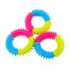 TriBite™ Prickly Rubber Ring Dog Toy – Durable, Bite-Resistant Chew Toy for Dogs