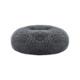 Dark Gray Cozy Nest Pet Bed – Soft & Warm Bed for Small to Medium Dogs and Cats