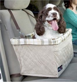 Deluxe Pet Booster Seat – Comfortable and Secure Elevated Seat for Dogs & Cats on the Go (Option: Extra Large)