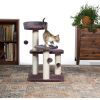 Prevue Pet Products Kitty Power Paws Leopard Terrace – 7300 | Multi-Level Cat Tower with Wild Style