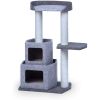 Prevue Pet Products Kitty Power Paws Leopard Terrace – 7300 | Multi-Level Cat Tower with Wild Style