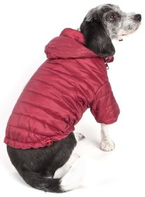 Lightweight Adjustable 'Sporty Avalanche' Pet Coat | Windproof & Insulated Jacket (size: medium)