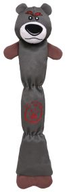 Pet Life Extra Long Dura-Chew Tug Toy | Reinforced, Water-Resistant & Durable (Color: Grey)