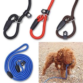 High-Quality Nylon Dog Leash | Adjustable Training & Walking Lead (Color: Red, size: 1.0*130cm)