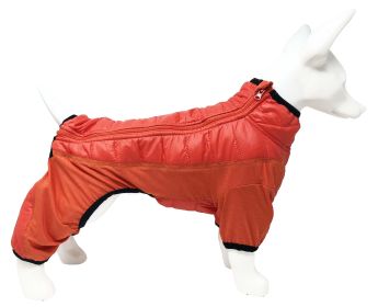 Pet Life 'Aura-Vent' 4-Season Dog Jacket | Lightweight, Stretchable & Quick-Dry Full-Body Protection (Color: Red, size: X-Large)