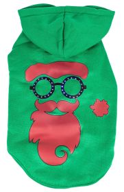 Pet Life LED Light-Up Santa Shades Hooded Sweater | Festive Holiday Pet Costume (size: X-Small - (FBP9GNXS))
