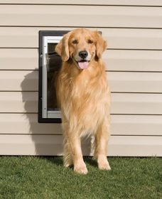 PetSafe Wall Dog Door – Convenient and Durable Entry for Your Pet (Option: Large)